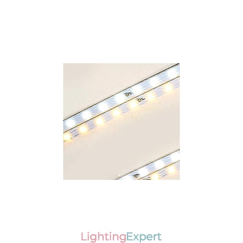 Flush Mount No Polar Light with Remote Control Modern Contemporary