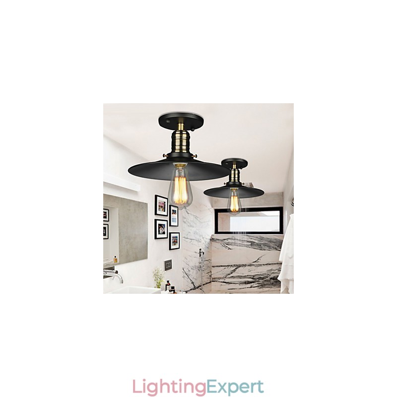 Country Designers Metal Flush Mount