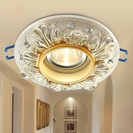 10*3.5CM Europe Type Style Rural Ceiling Tube Lamp Absorb Dome Light Lamp