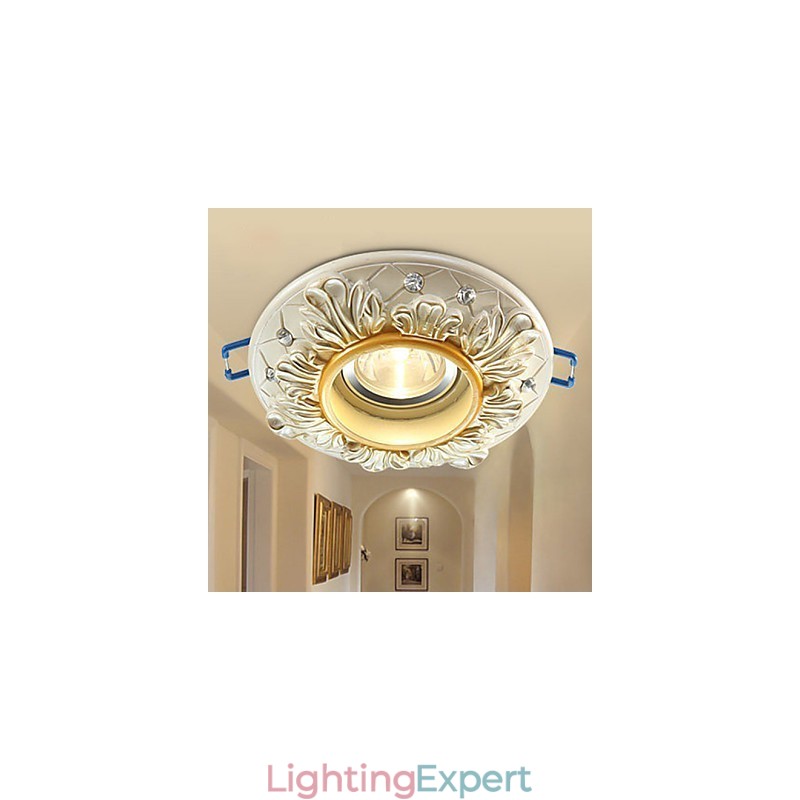 10*3.5CM Europe Type Style Rural Ceiling Tube Lamp Absorb Dome Light Lamp