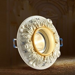 10*3.5CM Europe Type Style Rural Ceiling Tube Lamp Absorb Dome Light Lamp