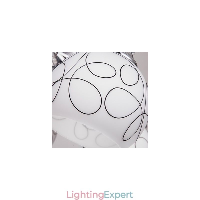 Chandelier Modern Crystal Living 8 lights