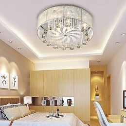 Flush Mount Crystal Modern Contemporary Glass