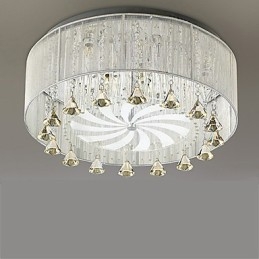 Flush Mount Crystal Modern Contemporary Glass