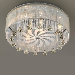 Flush Mount Crystal Modern Contemporary Glass