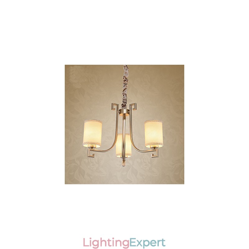 The Chinese Style Chandelier Iron Copper Imitation Air Lamps