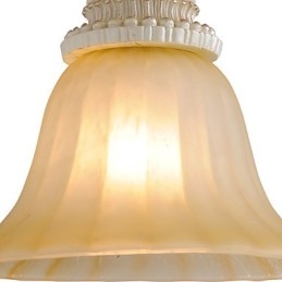 Traditional Classic Mini Style Painting Resin Flush Mount Spot Lights