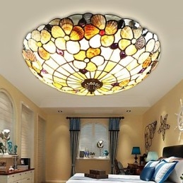 The Mediterranean Sea Shells Absorb Dome Light Rural Chimney 50 Cm In Diameter