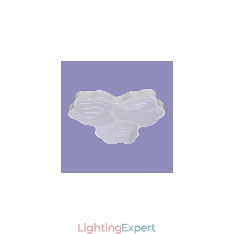Ceiling Lamps 3 Light Artistic Stainless Steel Plating