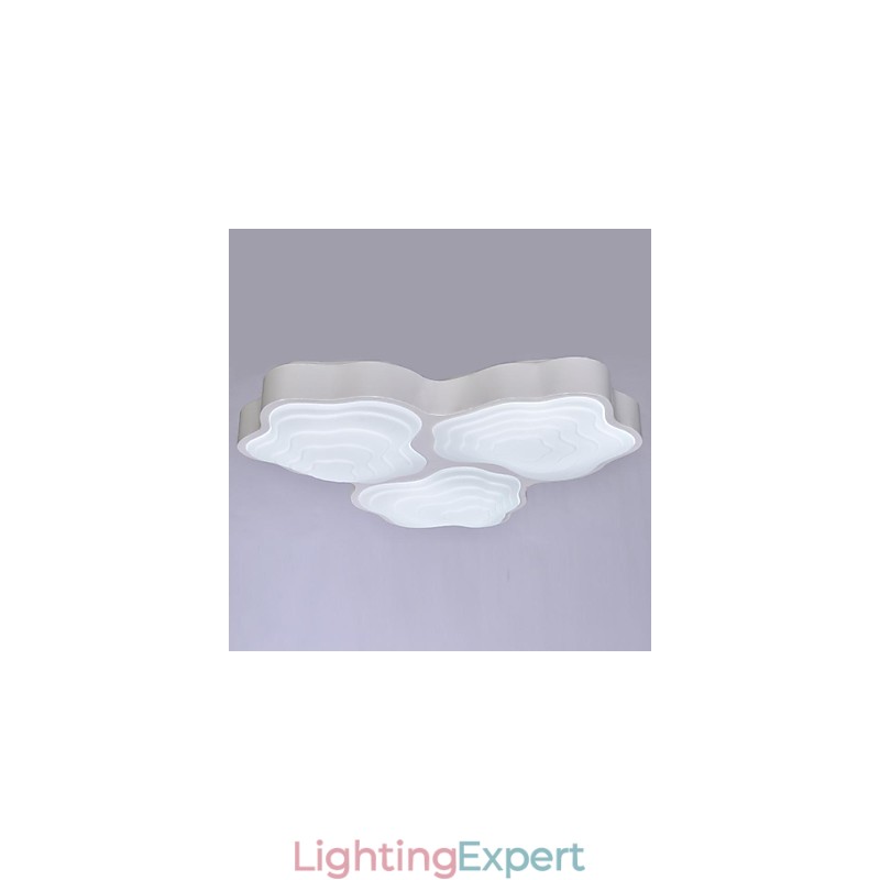 Ceiling Lamps 3 Light Artistic Stainless Steel Plating