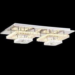 Flush Mounted Crystal Modern Contemporary Living Bed Kids