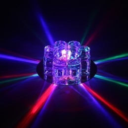 Modern Contemporary Crystal Flush Mount