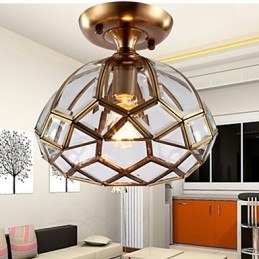 Flush Mount Traditional Classic Metal