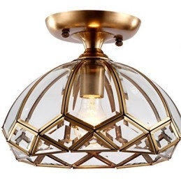 Flush Mount Traditional Classic Metal