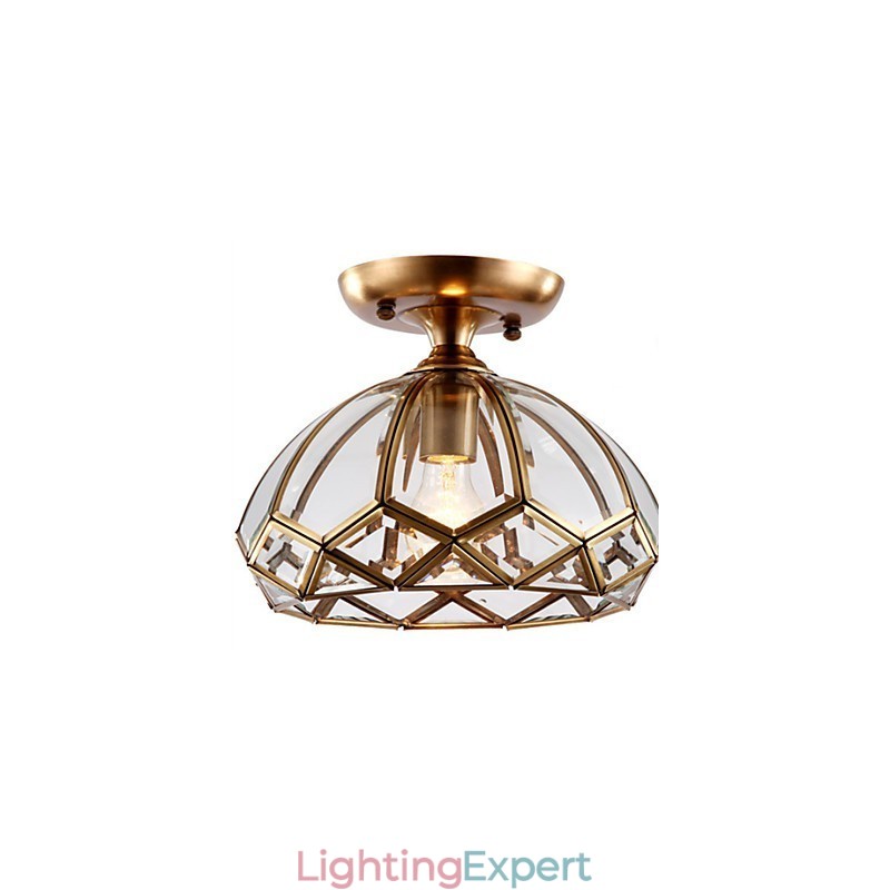 Flush Mount Traditional Classic Metal