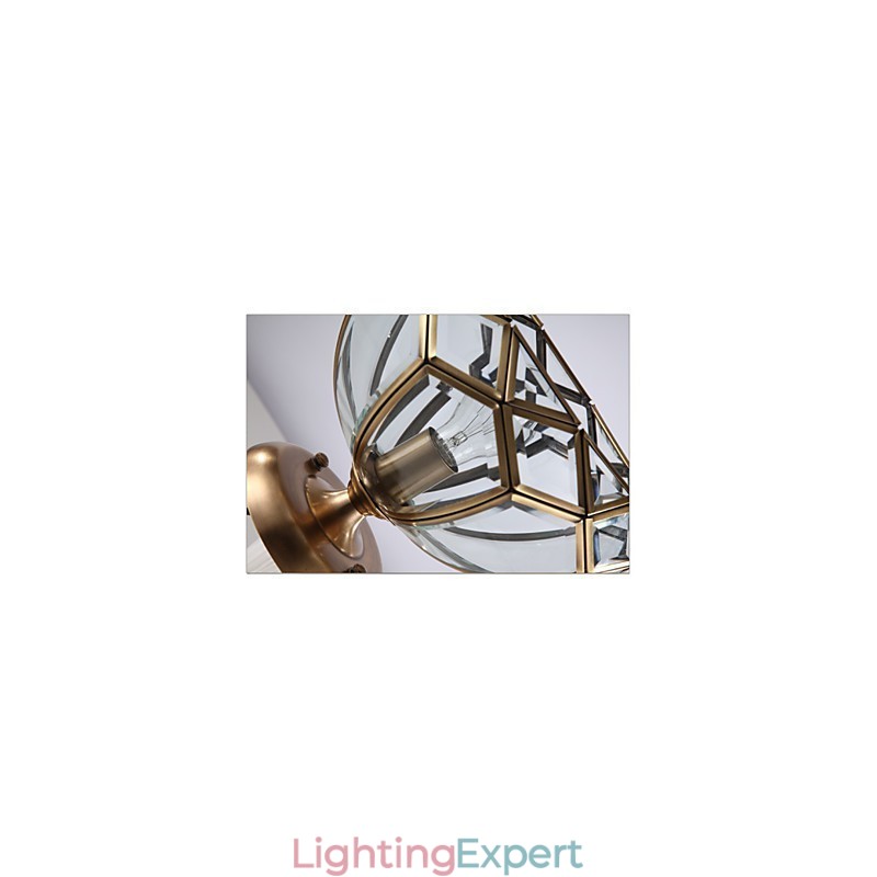 Flush Mount Traditional Classic Metal