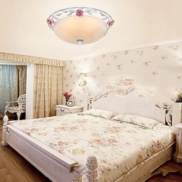 Modern Contemporary Mini Style Metal Flush Mount