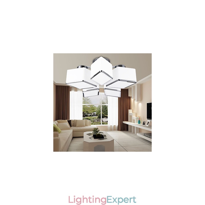 Flush Mount Modern Contemporary Glass
