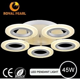 Modern Acrylic circle pendant light