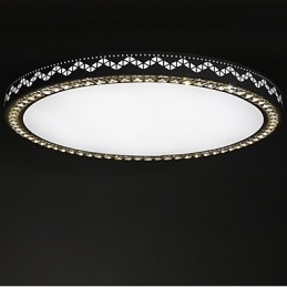90~265V Flush Mount Crystal Modern Contemporary Metal Metal