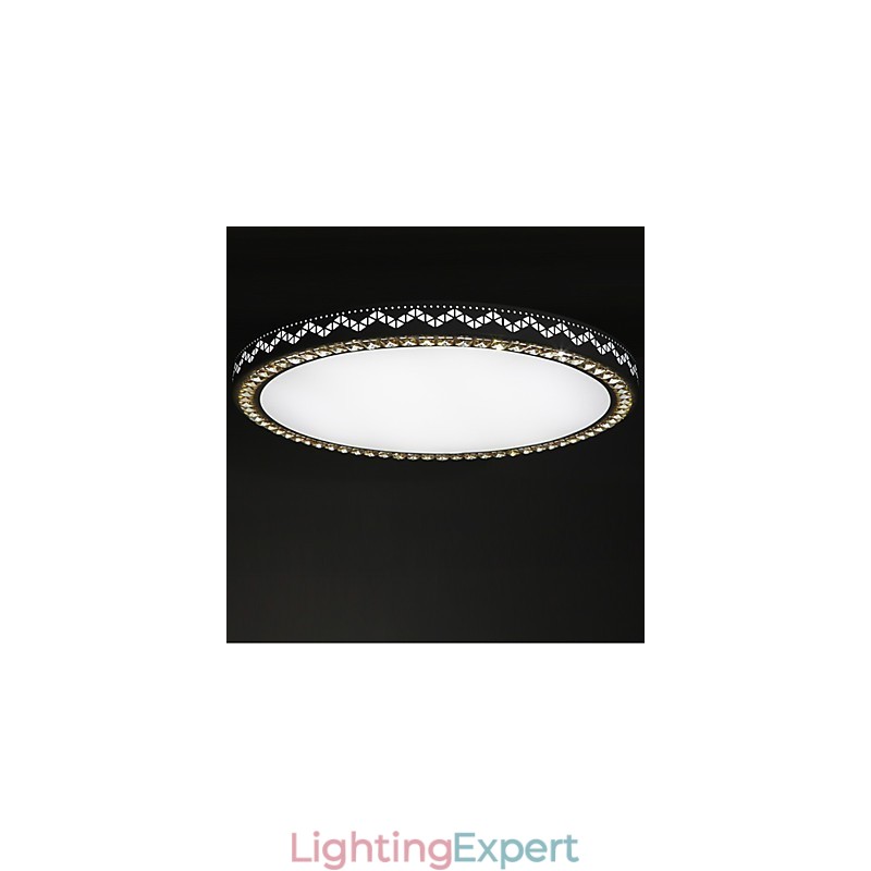 90~265V Flush Mount Crystal Modern Contemporary Metal Metal