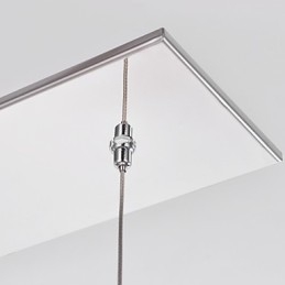 Modern Contemporary Island Crystal Chrome Metal Pendant Light