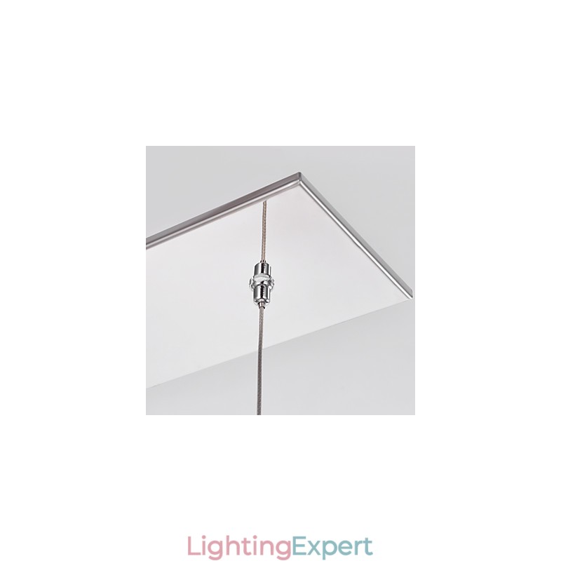 Modern Contemporary Island Crystal Chrome Metal Pendant Light