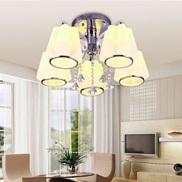 Flush Mount Crystal Modern Contemporary Glass