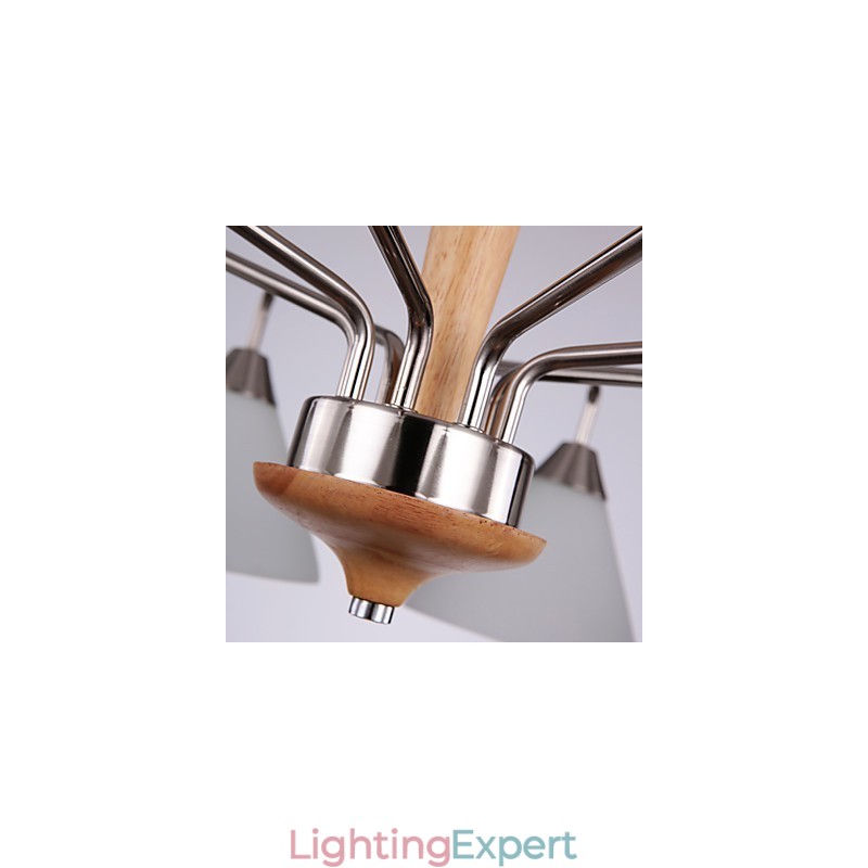 Flush Mount Mini Style Modern Contemporary Wood Bamboo
