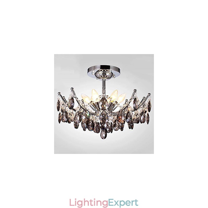 Chandelier 6 Light Simple Modern Artistic