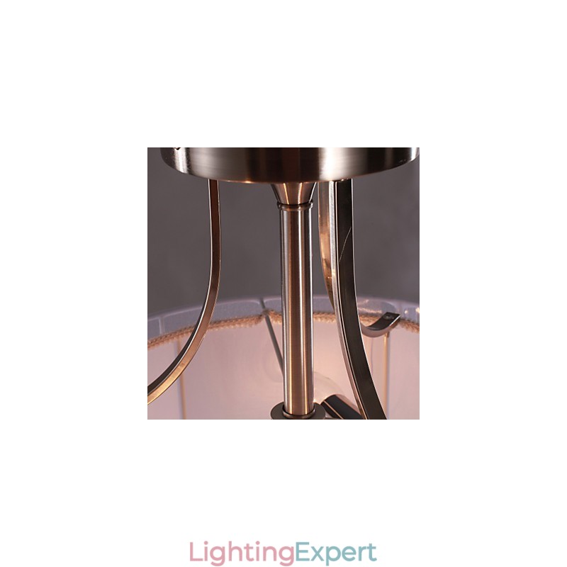 Modern Acrylic Flush Mount with 3 Lights Cylinder Design