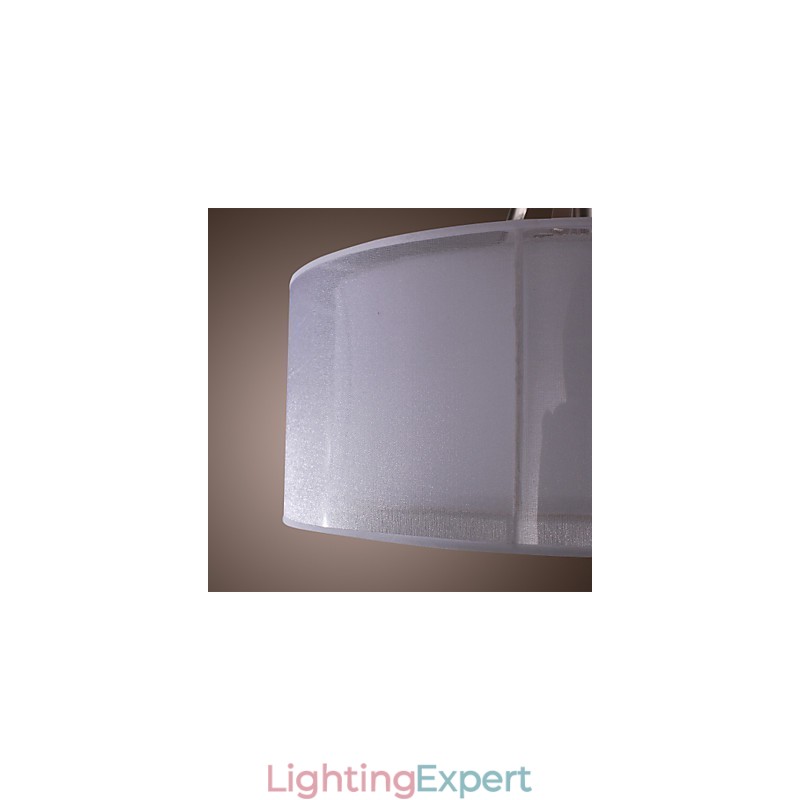 Modern Acrylic Flush Mount with 3 Lights Cylinder Design