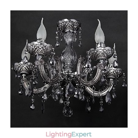 Modern Contemporary Crystal Metal Flush Mount Modern Contemporary Crystal Metal Flush Mount