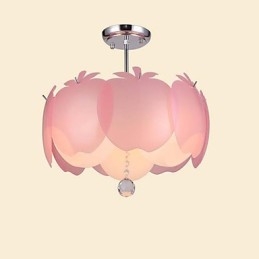 Modern Contemporary Crystal Others Metal Flush Mount