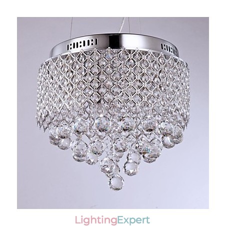 Modern Contemporary Crystal Chrome Metal Flush Mount Modern Contemporary Crystal Chrome Metal Flush Mount