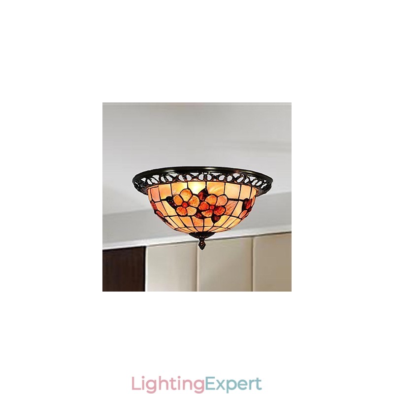 Mini Style Brass Metal Flush Mount