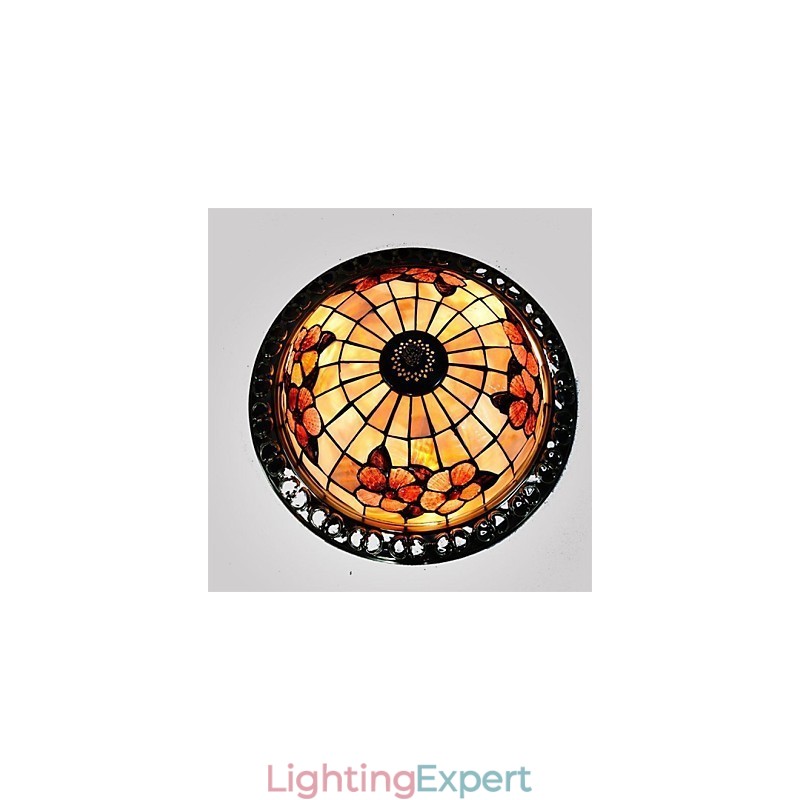 Mini Style Brass Metal Flush Mount
