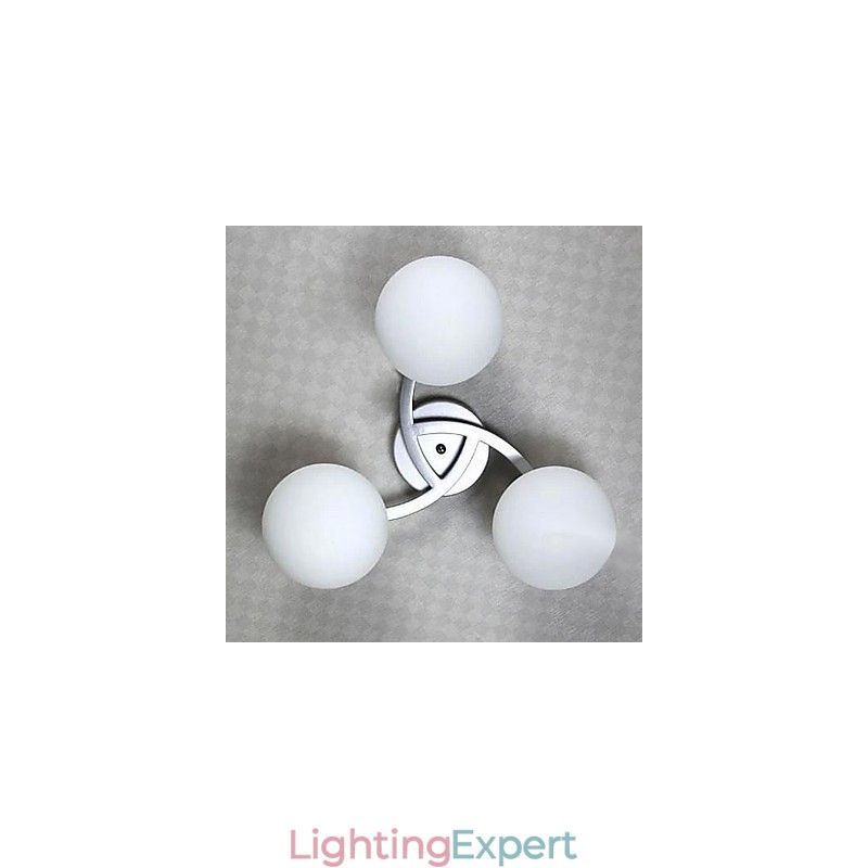 Ceiling Lamp 3 Light Modern Simple Artistic