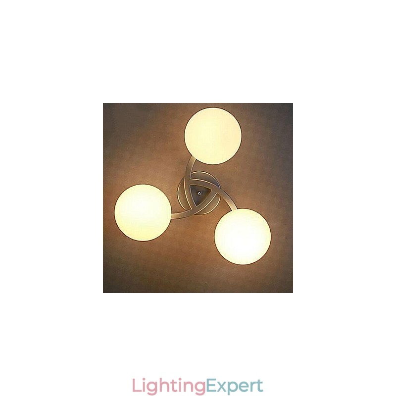 Ceiling Lamp 3 Light Modern Simple Artistic