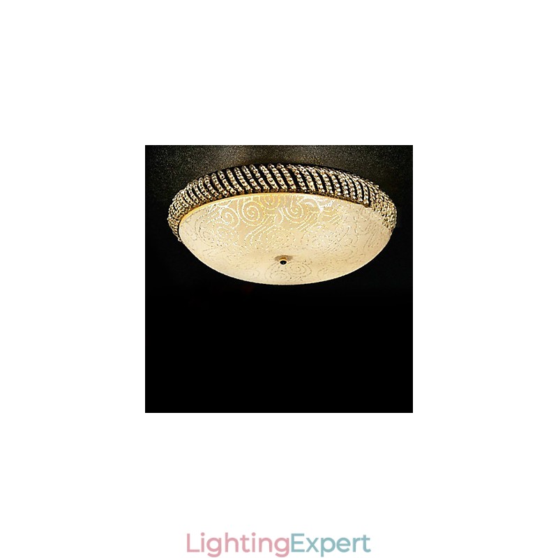 Luxuriant Ceiling Light with 4 Lights in Golden