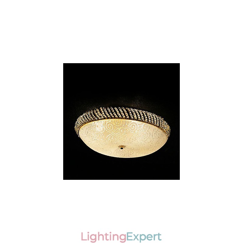Luxuriant Ceiling Light with 4 Lights in Golden