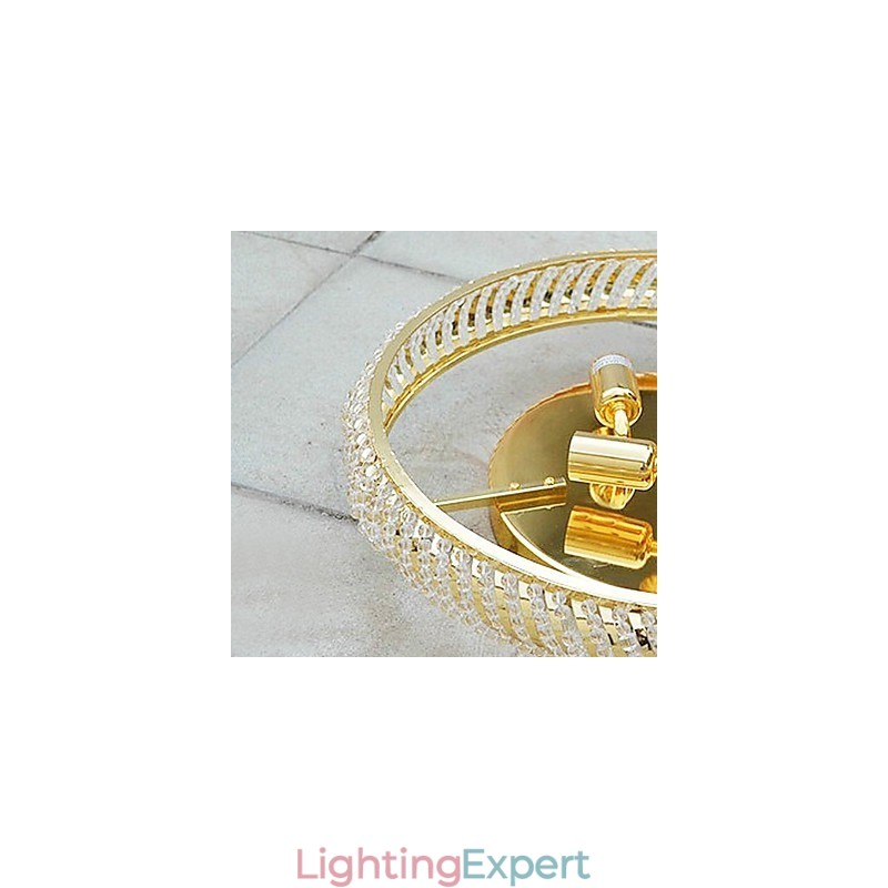 Luxuriant Ceiling Light with 4 Lights in Golden