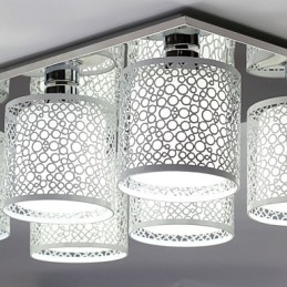 Modern Contemporary Painting Metal Flush Mount