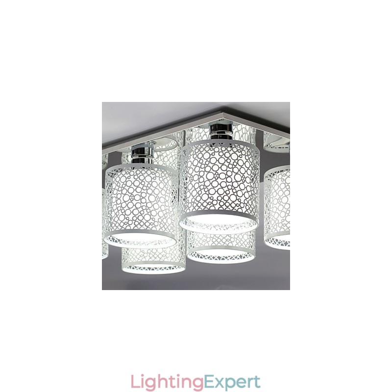 Modern Contemporary Painting Metal Flush Mount