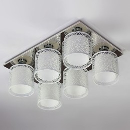 Modern Contemporary Painting Metal Flush Mount