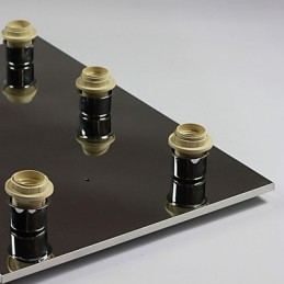 Modern Contemporary Painting Metal Flush Mount