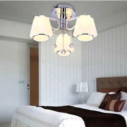 Flush Mount Crystal Modern Contemporary Glass