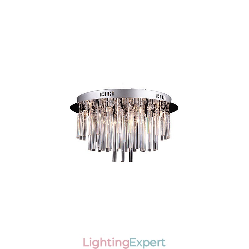 Modern Crystal Chandelier with 12 Lights