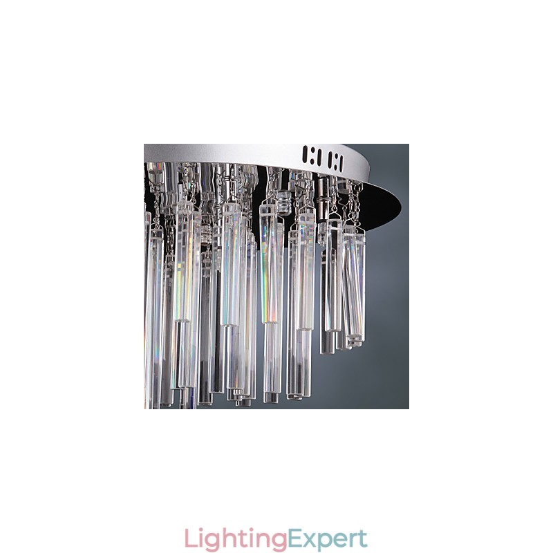 Modern Crystal Chandelier with 12 Lights