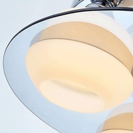 Modern Ceiling Light Flush Mount 5 Lights Contemporary Metal
